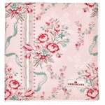 Betty Pale pink napkin with lace fra GreenGate - Tinashjem